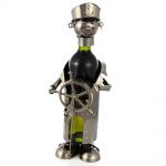Kovový stojan na víno s motívom Námorník, Promitor Vinorum | regioWine